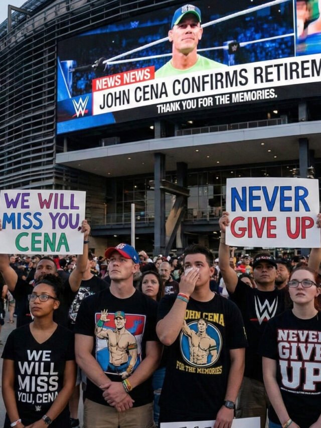 WWE Legend John Cena Confirms Retirement, Fans React Worldwide