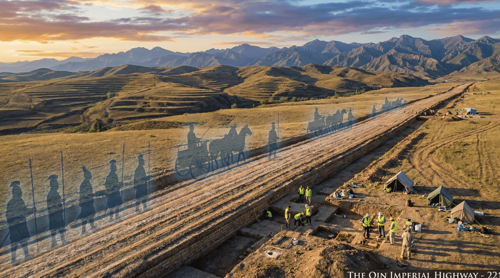 China’s Lost Superhighway Unearthing a 2,200-Year-Old Imperial Road